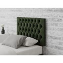 MFP107270 Buttoned Green Velvet Single Headboard - Aspire