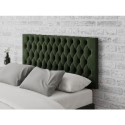 MFP107272 Buttoned Green Velvet Double Headboard - Aspire