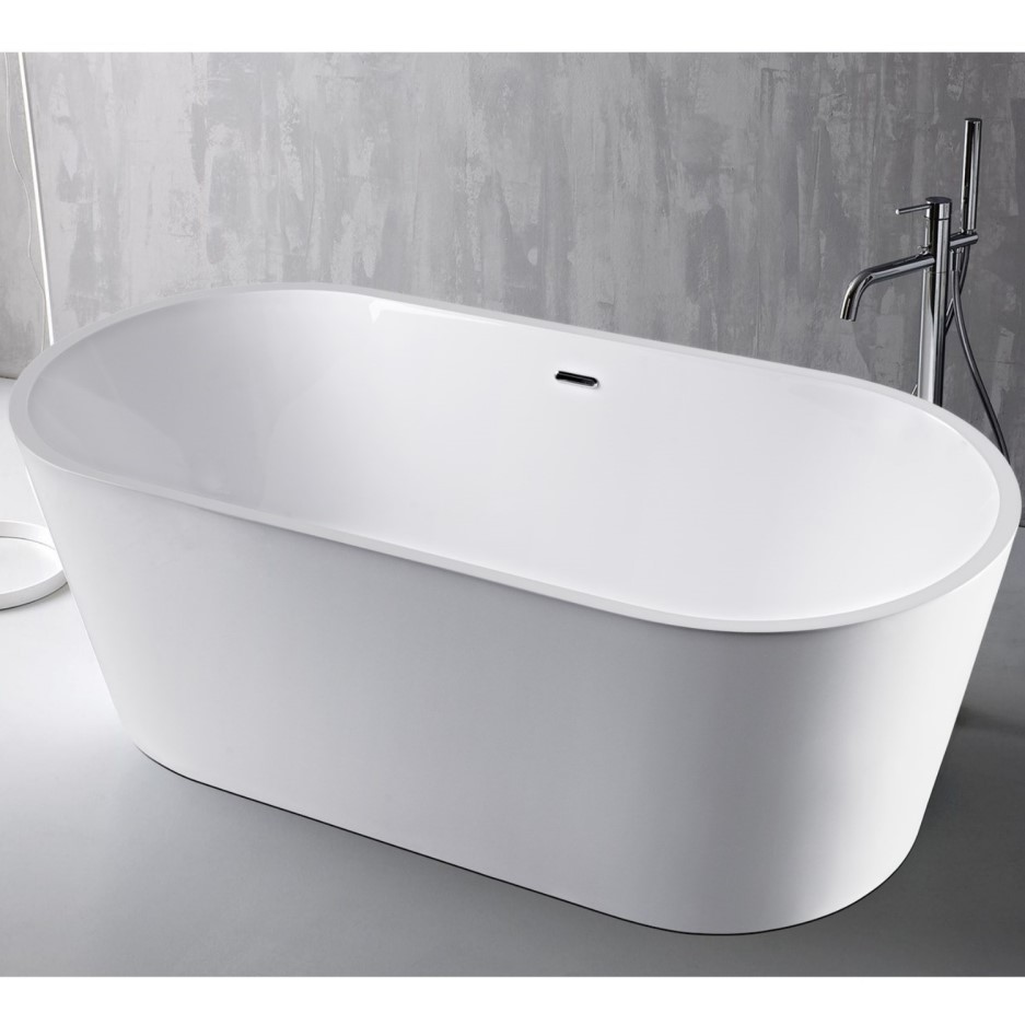 Duchess Modern Round Freestanding Bath 1700 x 800 x 580mm Furniture123