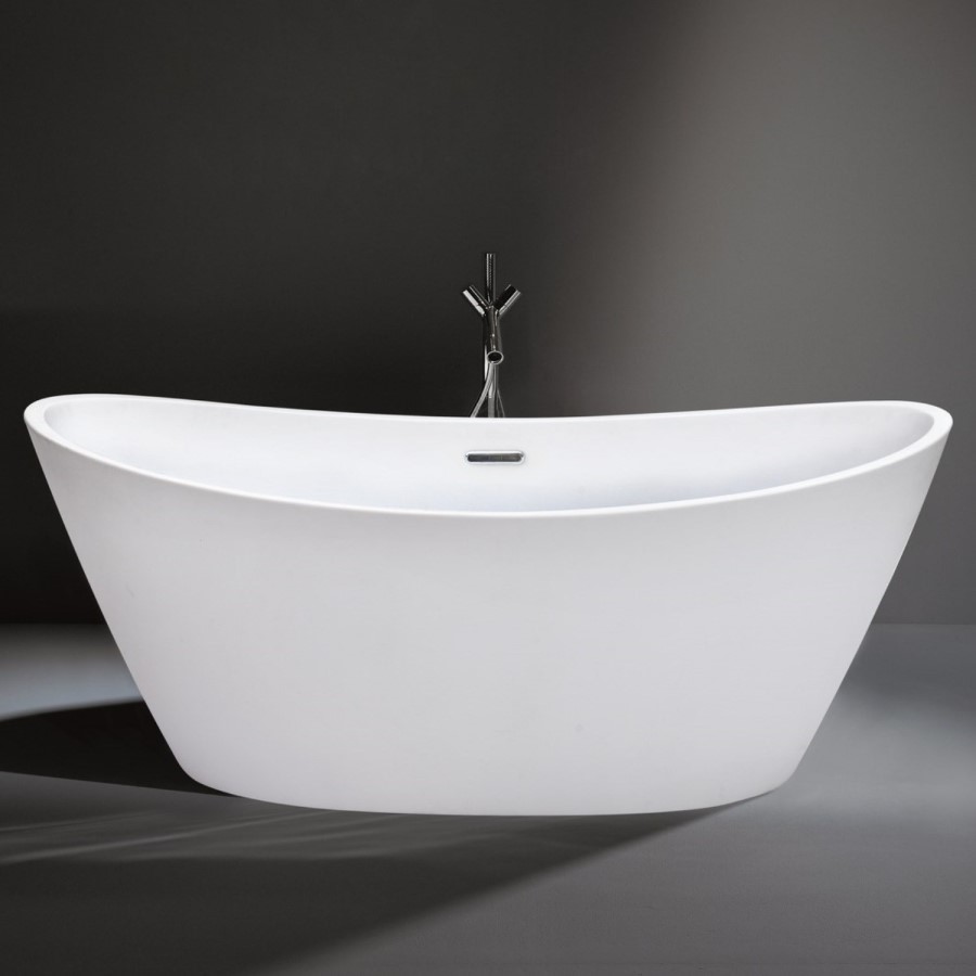 Duke Curved Double Ended Freestanding Bath - 1700 x 800mm