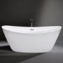 Duke Curved Double Ended Freestanding Bath - 1700 x 800mm
