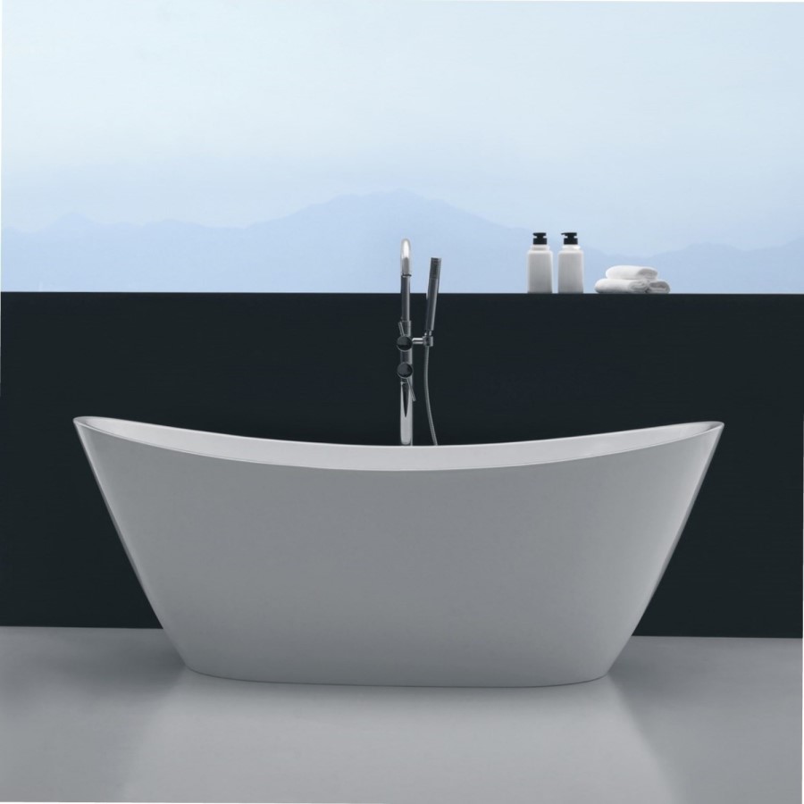 Duke Curved Double Ended Freestanding Bath - 1700 x 800mm