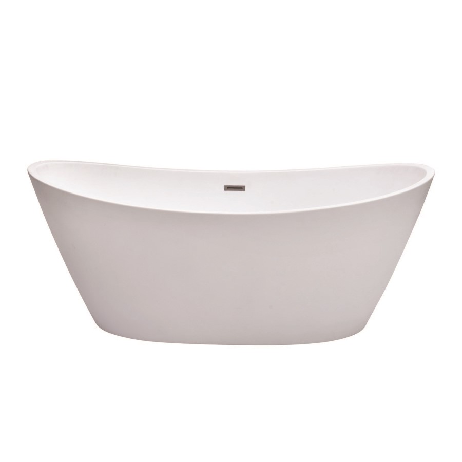 Duke Curved Double Ended Freestanding Bath - 1700 x 800mm