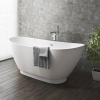 Margot Modern Curved Chalice Freestanding Bath - 1750 x 750 x 680mm