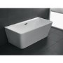Darcy Modern Back to Wall Freestanding Bath - 1780 x 800 x 580mm