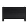 Wide Black Chest of 6 Drawers - Margot 