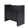 Wide Black Chest of 3 Drawers - Margot 