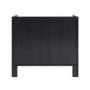 Wide Black Chest of 3 Drawers - Margot 
