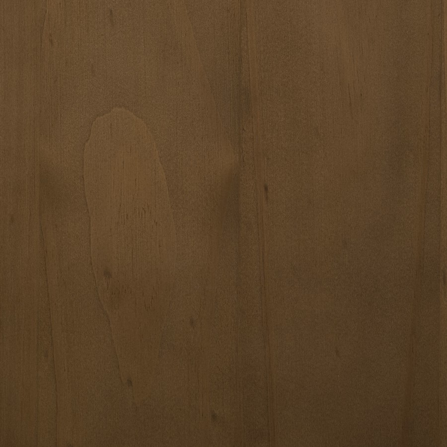 Wide Dark Wood 1 Drawer Bedside Table - Margot 