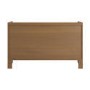 Wide Dark Wood Chest of 6 Drawers - Margot 