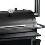 Boss Grill Pellet Smoker BBQ Grill - With Integrated Temperature Probe & Thermostat - Black