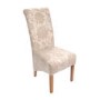 Irvine Floral Cream Pair of Chairs