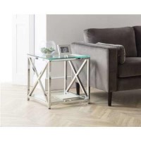 GRADE A1 - Julian Bowen Miami Lamp Table