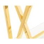 Gold & Glass Console Table - Julian Bowen