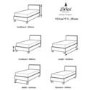 Birlea Furniture Miami Double Bed