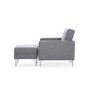 Kyoto Futons Milano Chair Bed in Grey Fabric