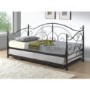 Birlea Furniture Milano Metal Daybed in Black