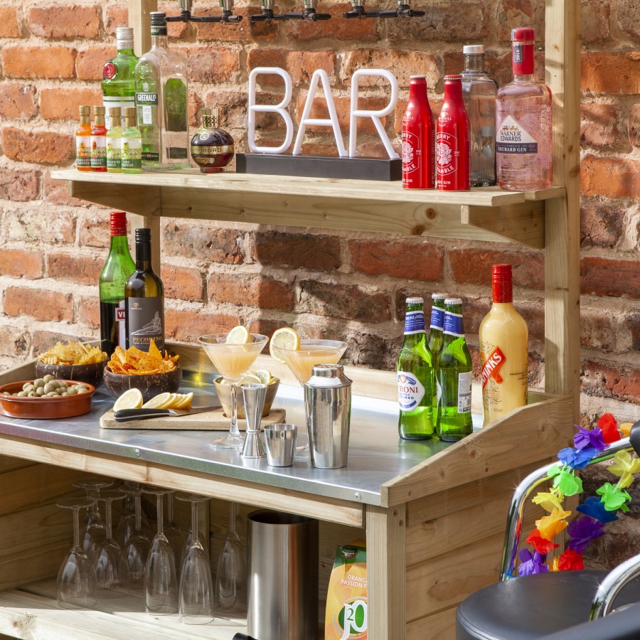 Sampling Mini Bar Rowlinson Wooden Mini Bar - Furniture123