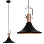 Matte Black Industrial Pendant Light - Jefferson