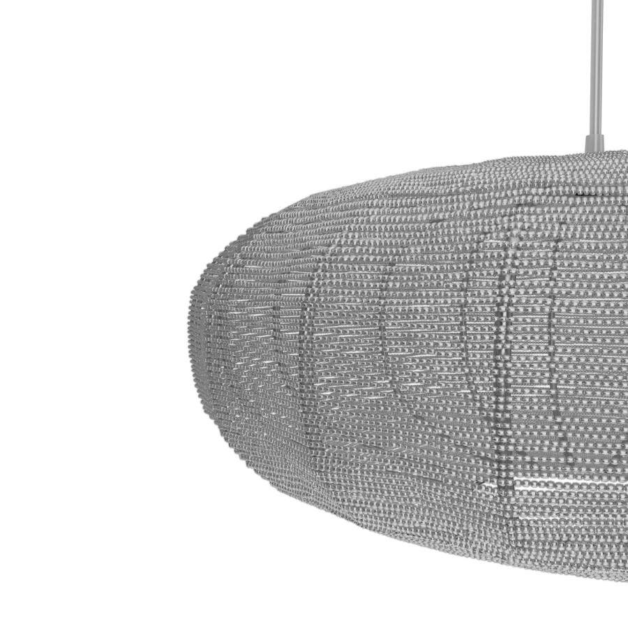 Silver Bead Pendant Light - Rochelle