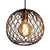 Copper Basket Pendant Light - Metal