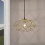 Gold Cage Geometric Pendant Light -Chicago