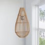 Large Rattan Teardrop Pendant Light - 32 x 52cm - Memphis