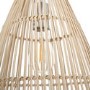 Large Rattan Teardrop Pendant Light - 32 x 52cm - Memphis