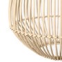 Large Rattan Teardrop Pendant Light - 32 x 52cm - Memphis