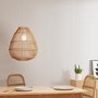 Large Rattan Pendant Light - 35 x 38cm - Memphis