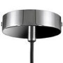 GRADE A1 - Box Opened Bloomfield Smoked Glass & Chrome Pendant Light