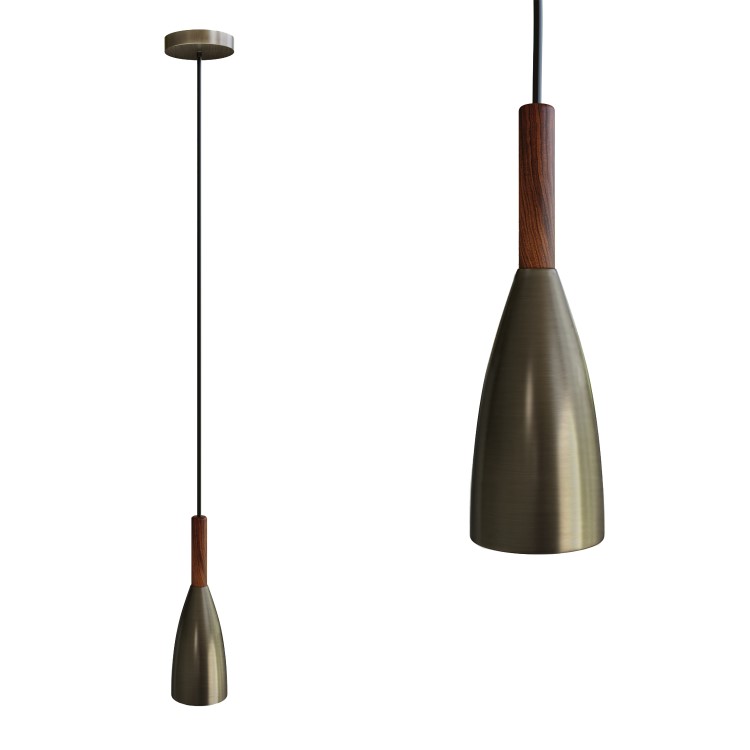 Nickel Cloche Pendant Light - Destin