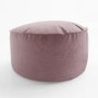 Small Purple Velvet Pouffe - Millie 