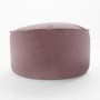 Small Purple Velvet Pouffe - Millie 