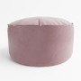 Small Purple Velvet Pouffe - Millie 