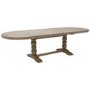 Large Solid Wood Farmhouse Extendable Dining Table - Seats 6 - 12 - Madeline