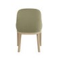 Farmhouse Round Extending Pedestal Dining Table Set with 4 Sage Green Velvet Dining Chairs -Madeline