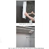 Oval Hang N Lock Bathroom Mirror 450 x 900mm  - Croydex