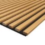 Oak Acoustic Wall Panel - 240cm x 60cm - Delamere