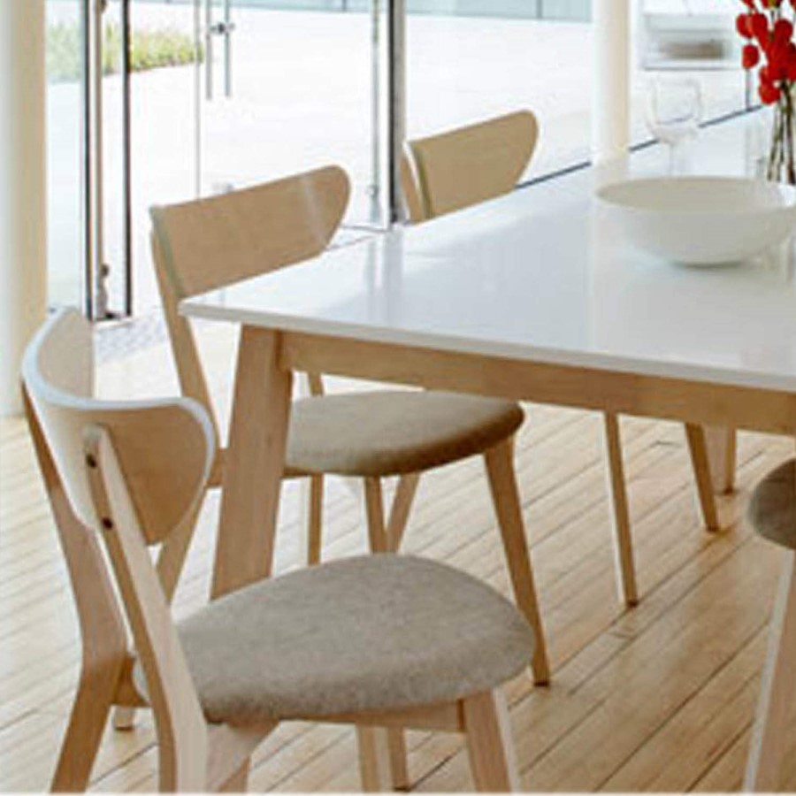 GRADE A3 - Furniture Link Montana High Gloss Dining Table