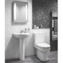 Arc Comfort Height Close Coupled Toilet - Without Seat