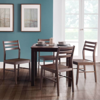 Julian Bowen Wood Dining Set with 4 Chairs