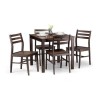 Julian Bowen Wood Dining Set with 4 Chairs