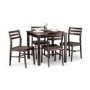 Julian Bowen Wood Dining Set with 4 Chairs