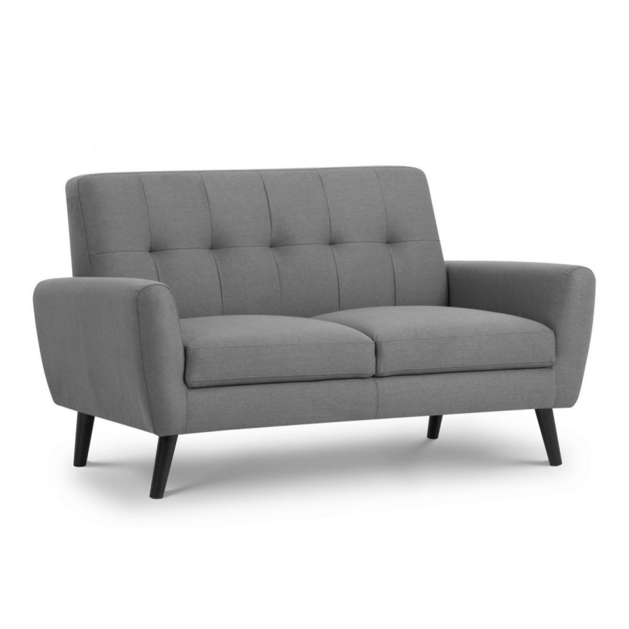 Julian Bowen Monza 2 Seater Compact Retro Sofa