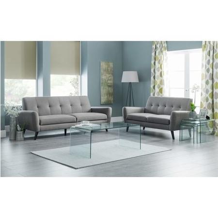 Julian Bowen Monza 2 Seater Compact Retro Sofa