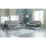 Grey 3 Seater Sofa - Monza