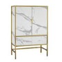 Monaco Drinks Cabinet White