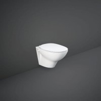 RAK Morning Rimless Wall Hung Toilet and Soft Close Seat
