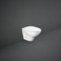 RAK Morning Rimless Wall Hung Toilet and Soft Close Seat